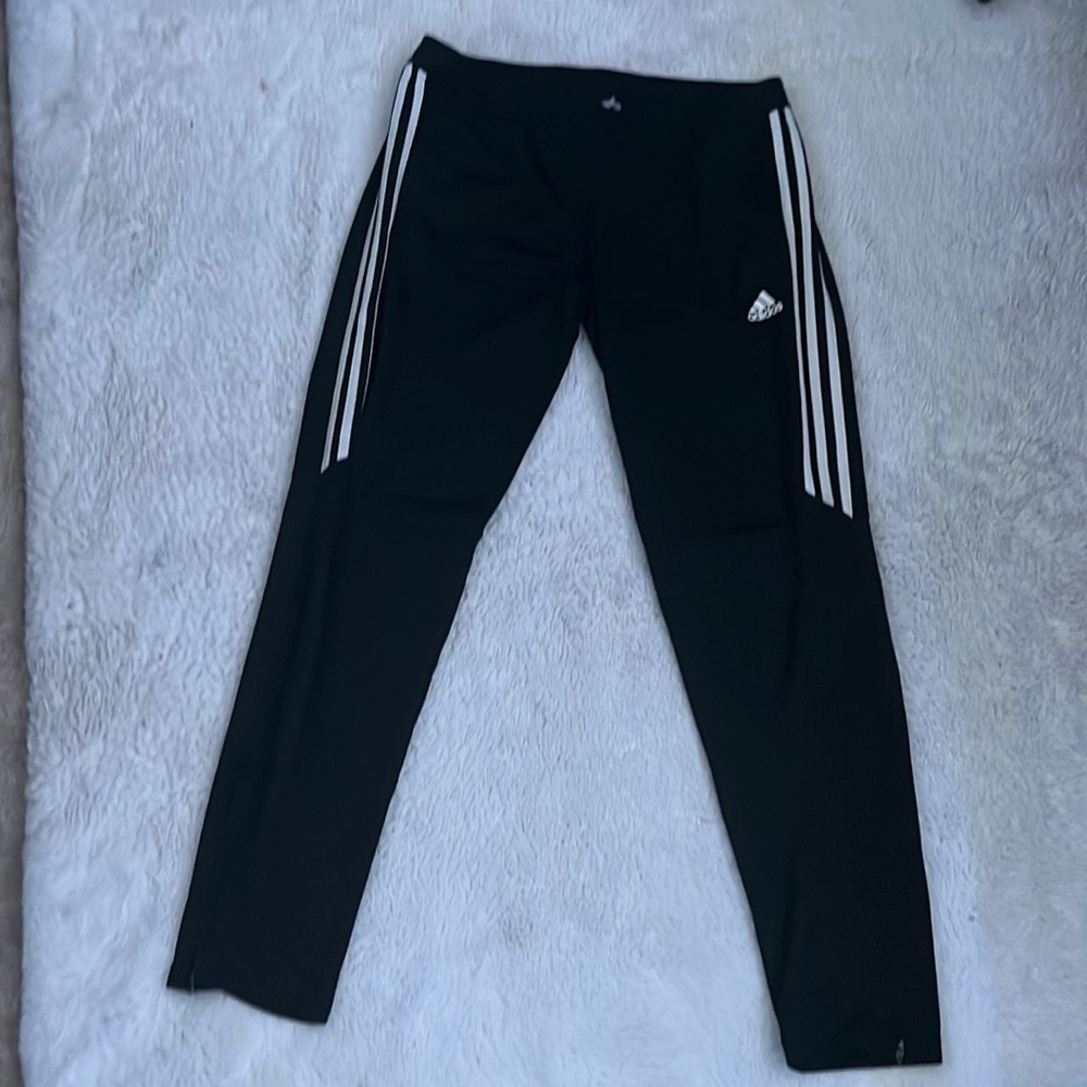 Adidas Tracksuit Pants / Zip Up Leg Part